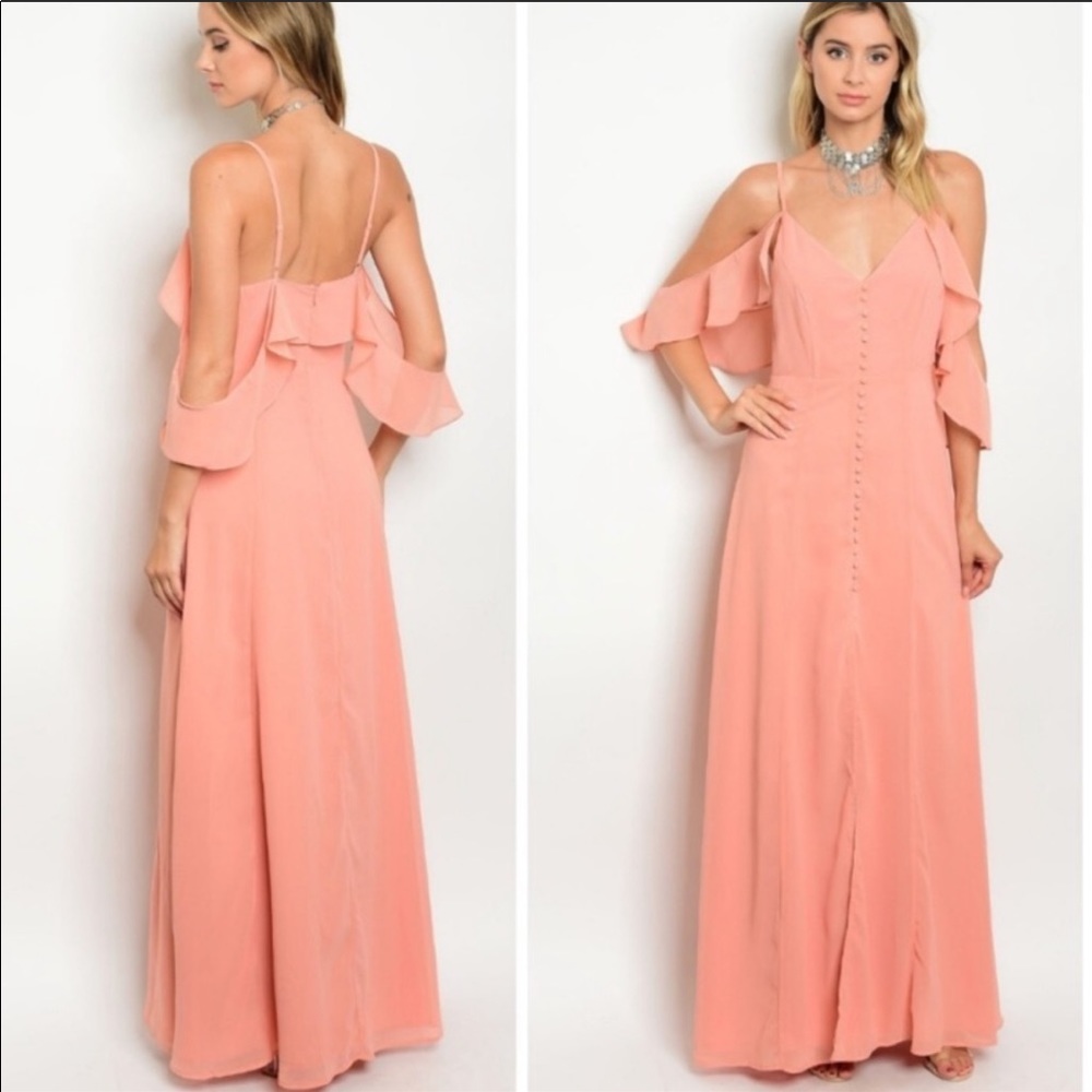 🎉TODAY ONLY SALE🎉Off Shoulder Maxi